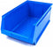 Stapelbak, stapelbaar, kunststof, 336 x 160 x 130 mm, blauw