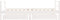 vidaXL - Kinderbedframe - met - lades - 80x160 - cm - massief - grenenhout - wit