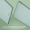 Accezz Liquid Silicone Backcover iPad Air (2020 - 2022) - Penhouder - Lichtgroen