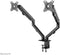 Neomounts FPMA-D650DBLACK - Bureausteun voor 2 schermen tot 27