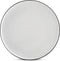 S|P Collection Fina - Plat Bord 26 cm - Wit met zwarte rand (set van 4)