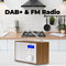 Denver DAB-46 - DAB+ / FM Radio - Wekkerradio - Wit