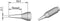 JBC Tools C245041 Soldeerpunt Ronde vorm, Recht Grootte soldeerpunt 1.0 mm Inhoud: 1 stuk(s)
