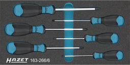 Hazet HAZET Schroevendraaierset Werkplaats 6-delig Binnen-Torx