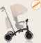 Lionelo Tris Plus - Driewieler 2-in-1 - Geschikt voor 9 maanden tot 5 jaar - Beige Sand