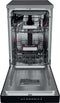 Whirlpool WSFO 3O34 PF - Vrijstaande vaatwasser 45cm - 8p 10 couverts 44 dB(A) - RVS