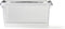 Sunware - Q-line opbergbox 6L transparant metaal - 30 x 20 x 14,3 cm