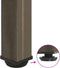 vidaXL - Salontafelpoten - 4 - st - 30-32 - cm - staal - naturel
