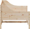 vidaXL - Slaapbank - zonder - matras - 80x200 - cm - massief - grenenhout
