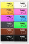 FIMO effect - ovenhardende boetseerklei - colour pack 12 neon kleuren