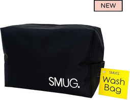 SMUG Toilettas met Haak - Makeup Tasje - Reiszak voor Koffer - Opbergzakje - Reisetui - Zwart