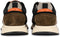 PS Poelman NASH - Heren Sneakers - Suède Leer Mesh - Donker Groen Multi - Maat 46