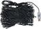 vidaXL - Kunstkerstboom - met - verlichting - en - kerstballen - 240 - cm - PVC - blauw