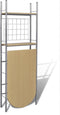 vidaXL - Ontbijttafelset - met - twee - stoelen - (inklapbaar)