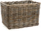 New Looxs Brisbane Large Fietsmand Voordrager - 39 liter - Rotan - Grijs