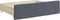 vidaXL - Opberglades - bed - 2 - st - bewerkt - hout - en - fluweel - donkergrijs