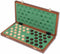 Wegiel DAM-100-WD - Houten Dambord met Inlegblad - 40 x 40 cm (set van 40)