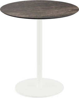 Urban Terrastafel Wit Frame + Riverwashed Wood HPL 70 cm - Essentials 130021470