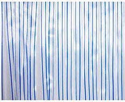 Gordijn EDM 90 x 210 cm Blauw Polypropyleen