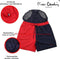 Pierre Cardin Zwembroek - Short - Sneldrogend - Rood/Marineblauw M