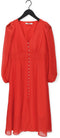 NA-KD Button Front Slit Dress - Dames Jurk - V-hals - Maat 40