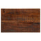 Tafelblad rechthoekig 40x30x3,8 cm massief gerecycled hout