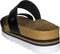 Reef Cushion Bounce Vista Hi - Dames Slippers - Wijdte G - Zwart - Maat 38.5