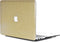 Lunso Geschikt voor MacBook Air 11 inch cover hoes - case - Glitter Goud
