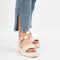 PS Poelman SATURNOS - Dames Sandalen - Chunky - Crème - Maat 39