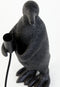 Light & Living Tafellamp Penguin - Zwart - 12x12x24cm - Modern