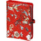 Kalpa 1111-04 Hervulbaar Personal (Standaard) Planner Agenda Sea of Flowers Rood 1 week per 2 paginas 2025-2026-2027