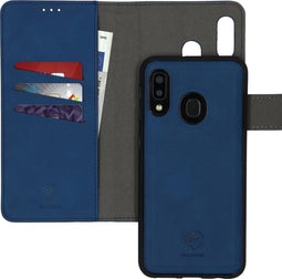 iMoshion Hoesje Geschikt voor Samsung Galaxy A20e Hoesje Met Pasjeshouder - iMoshion Uitneembare 2-in-1 Luxe Bookcase - Donkerblauw