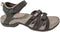 Teva W TIRRA LEATHER - Wandelsandalen - Blokhak - Kleur BLACK