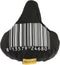 Niet Verkeerd Zadeldek Barcode 17 X 25 Cm Polyester Zwart/wit