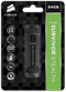 Corsair Flash Survivor Stealth (V2) - USB 3.2 - 64GB - Zwart