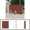 vidaXL - Tuinscherm - uittrekbaar - 160x300 - cm - bruin