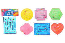 Squeezy water doolhof - Assorti 6 vormen en kleuren - (Let op! !)