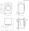 AEG L6AMZ48FL - Wasmachine 8 kg - ProSense 1400 rpm Duits Display