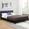 Juskys Verona - Bedframe - LED Verlichting - 120 x 200 cm - Zwart