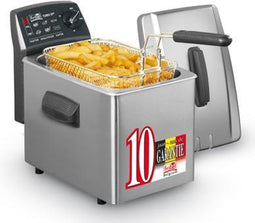 Fritel SF4355 - Friteuse 4L - Koude zone - Geborsteld RVS