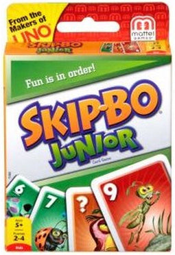 Mattel Games SKIP-BO JUNIOR - Denkspel - Eenvoudig kaartspel met grappige afbeeldingen