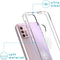 iMoshion Hoesje Geschikt voor Motorola Moto G30 / Moto G20 / Moto G10 Power / Moto G10 Hoesje Siliconen - iMoshion Design hoesje - Wit / Transparant / Dandelion