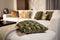 Dutch Decor MIRA - Kussenhoes 45x45 cm - Mayfly - groen - met rits - zonder binnenkussen