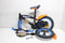 Hot Wheels Kinderfiets - 14 Inch - Jongens - Handrem en Zijwieltjes - Zwart Oranje Blauw