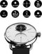 Withings Scanwatch HWA09 - Hybrid Smartwatch - Hartritme Oximeter - Wit (Zwart)