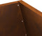 vidaXL - Vuurplaats - 50x50x100 - cm - Weerbestendig - Staal