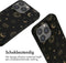 iMoshion Hoesje Geschikt voor iPhone 13 Pro Hoesje Met Koord - iMoshion Siliconen design hoesje met koord - Zwart / Sky Black