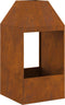 vidaXL - Vuurplaats - 50x50x100 - cm - Weerbestendig - Staal