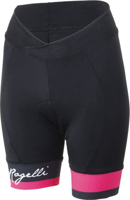 Rogelli Select - Fietsbroek - Race fit - Zwart / Roze - Maat S