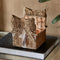 Riviera Maison Waxinelichthouder rattan - Rustic Rattan Désir Candle Holder - Nature